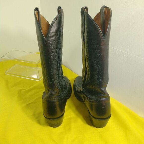 Nocoma Mens SZ 9D Black Western Boots. Condition is Pre-owned. - Picture 5 of 10